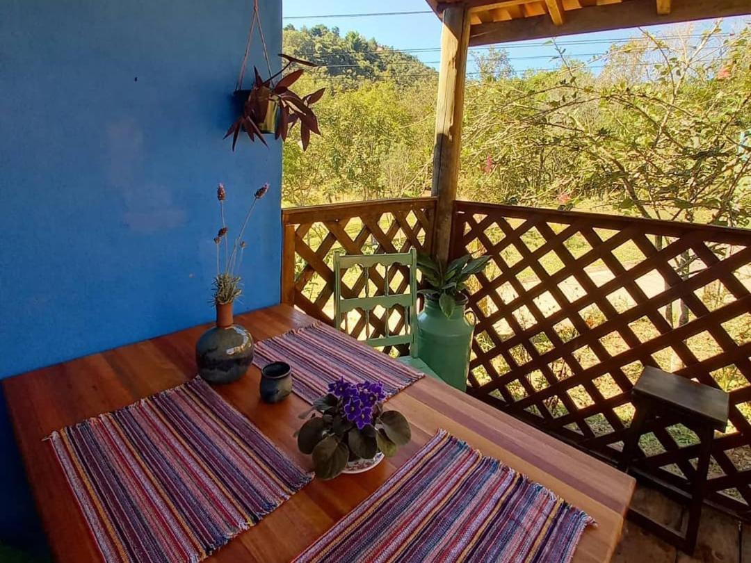 Chalés Encantos de Cunha Azul Extérieur photo